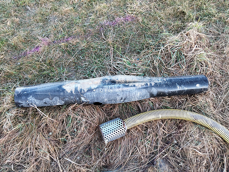 Clayton Road Water Pipe Replacement - pipe 1
