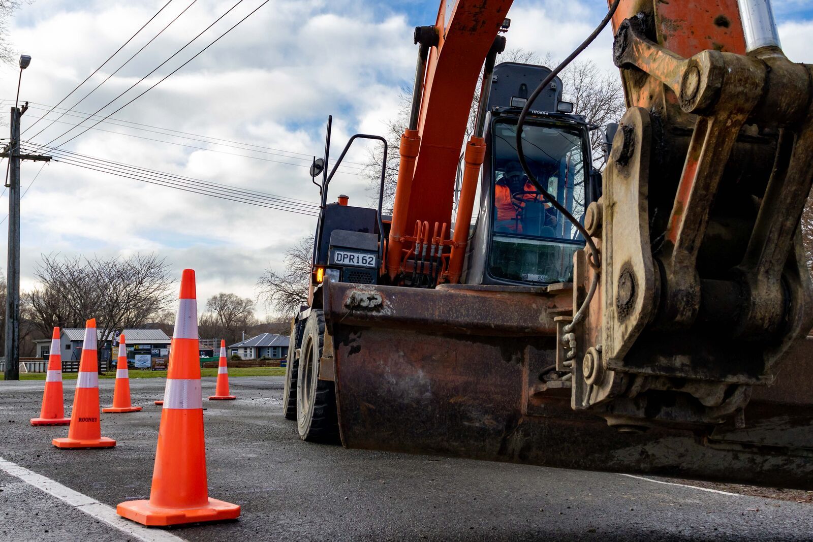 Roading work in Fairlie banner image