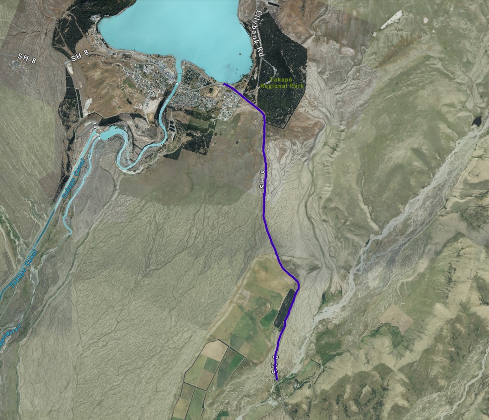 Central South - Tekapo to Edward stream