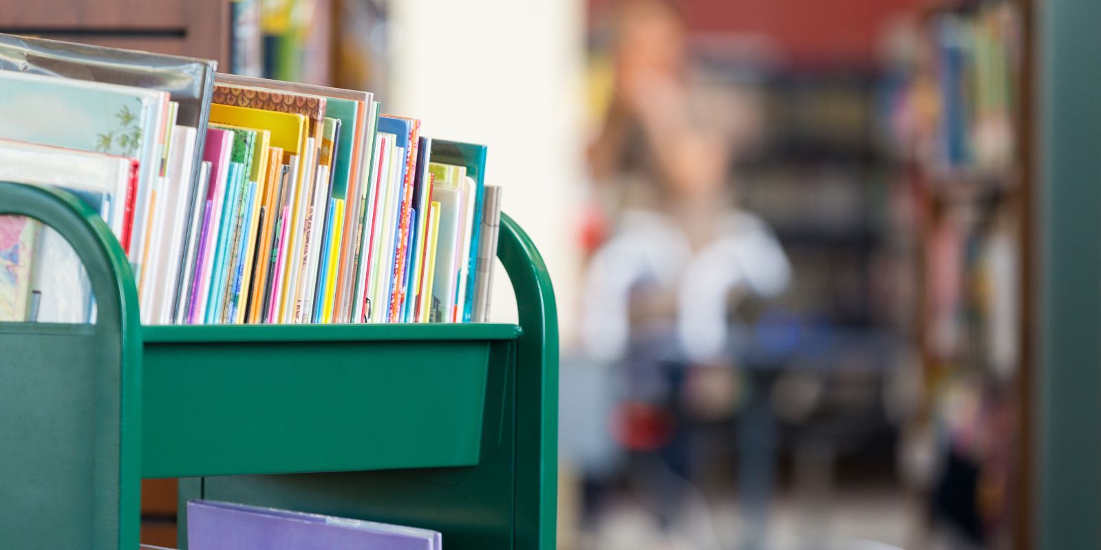 Library rack banner image