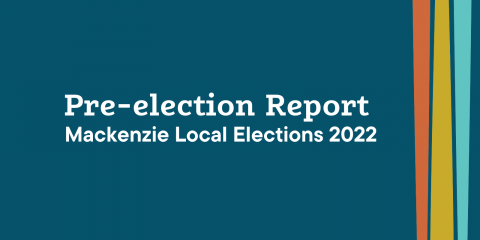 Pre-election Report - Mackenzie Local Elections 2022