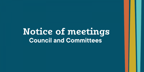 Notice of Meetings