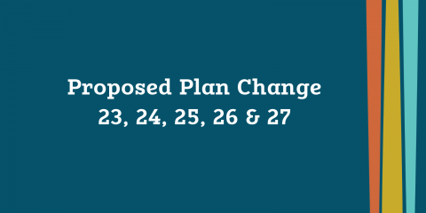 Proposed Plan Change 23, 24, 25, 26 and 27