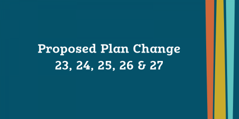 Proposed Plan Change 23, 24, 26 and 27 - Public notice of correction