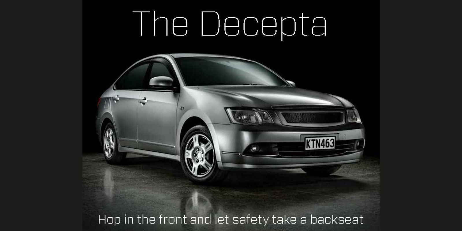 Decepta Car banner image