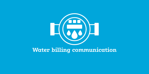 Water billing communication