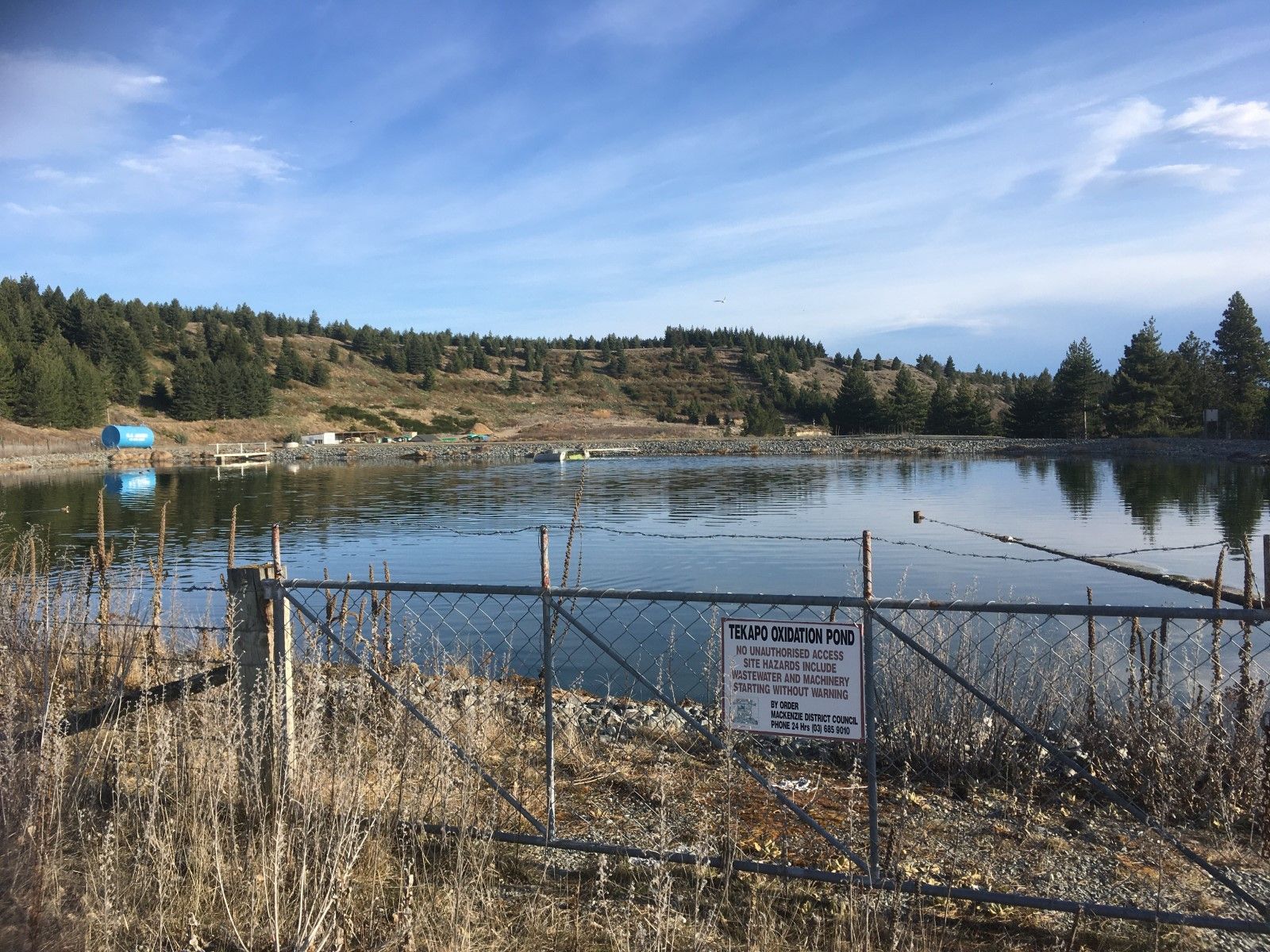 Tekapo Water Oxidation Pond banner image