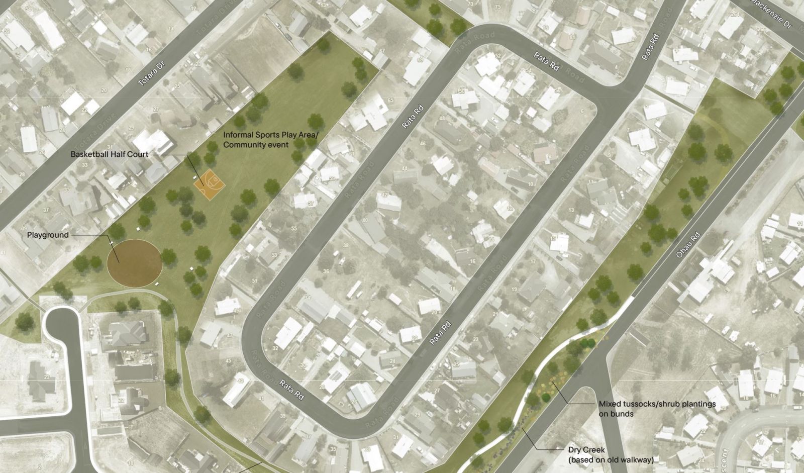 Ohau Road Reserve Development Plan banner image