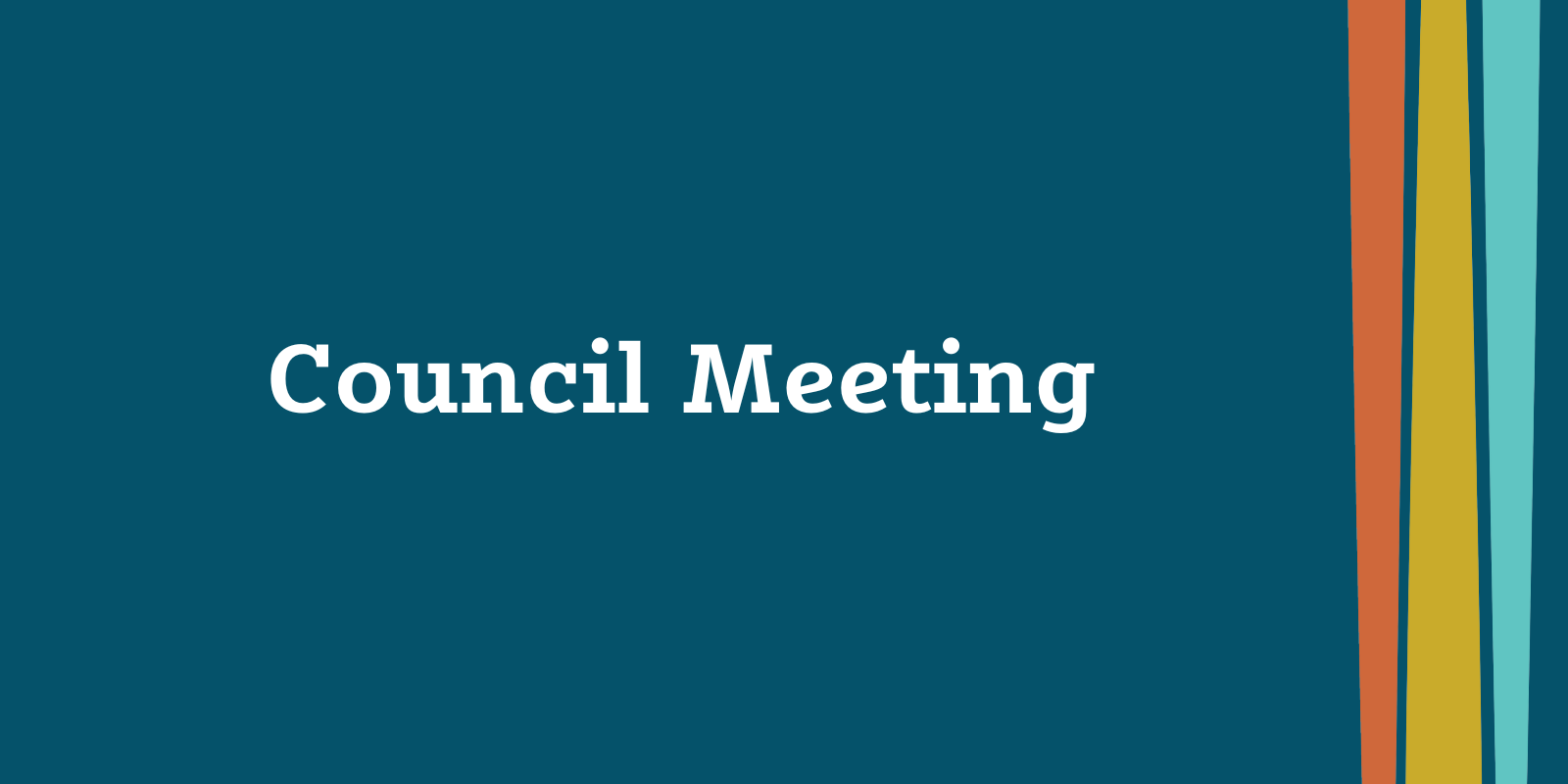 Council Meeting banner image