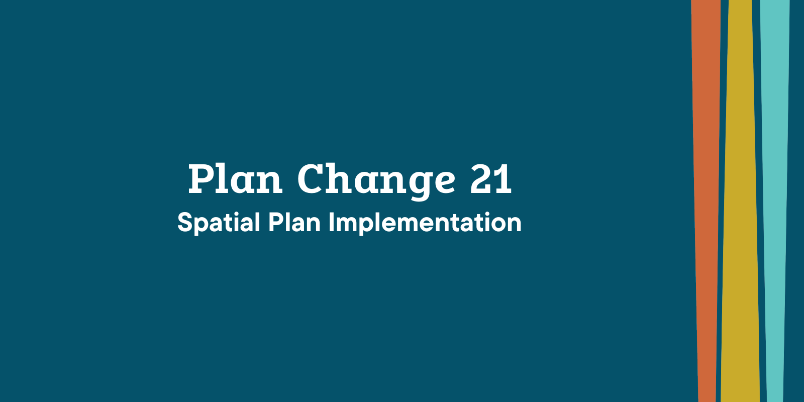 PC21 - Spatial Plan Implementation banner image