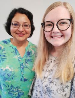 Deepa Goswami and Danielle Schäche