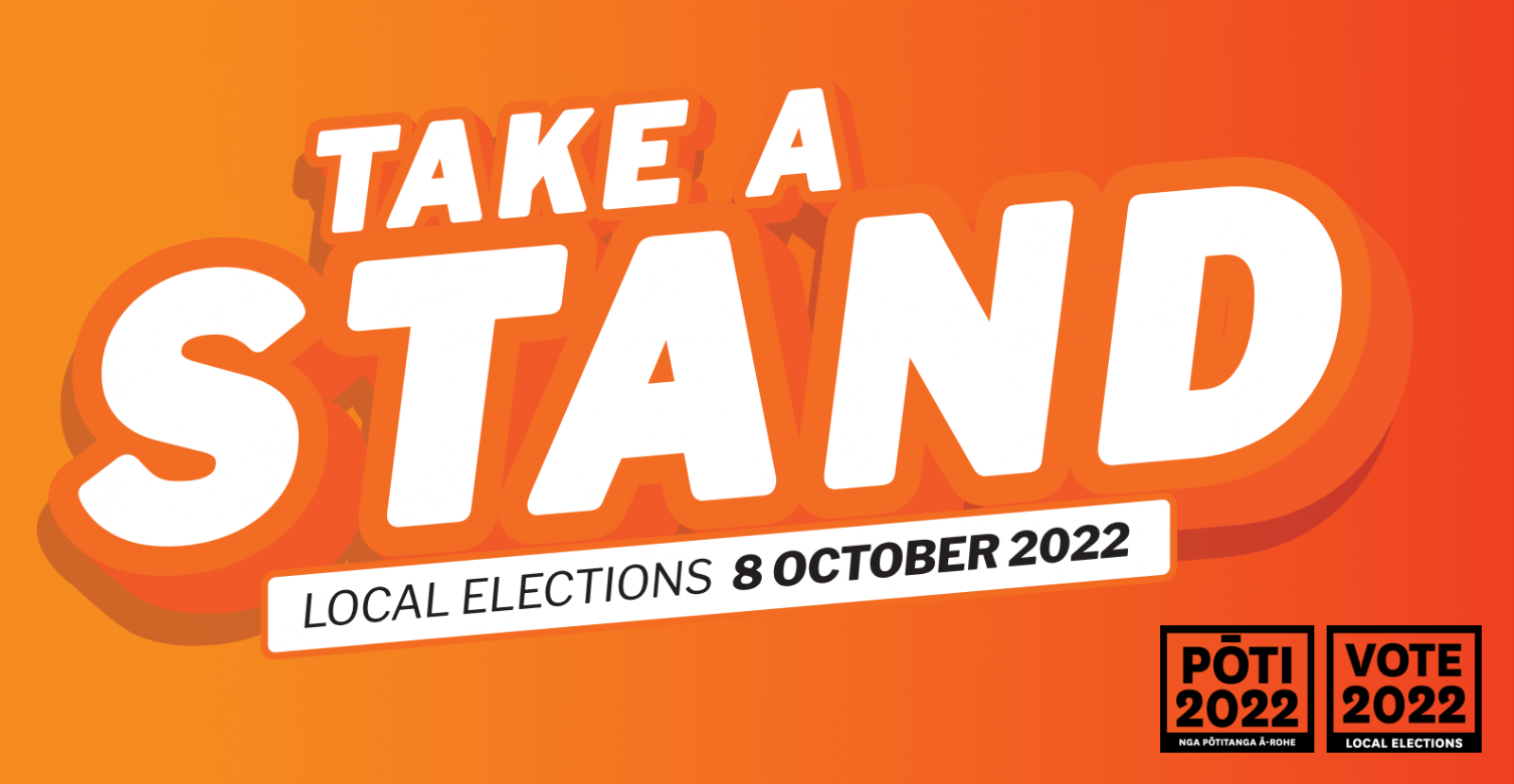 Elections - Take a stand banner image