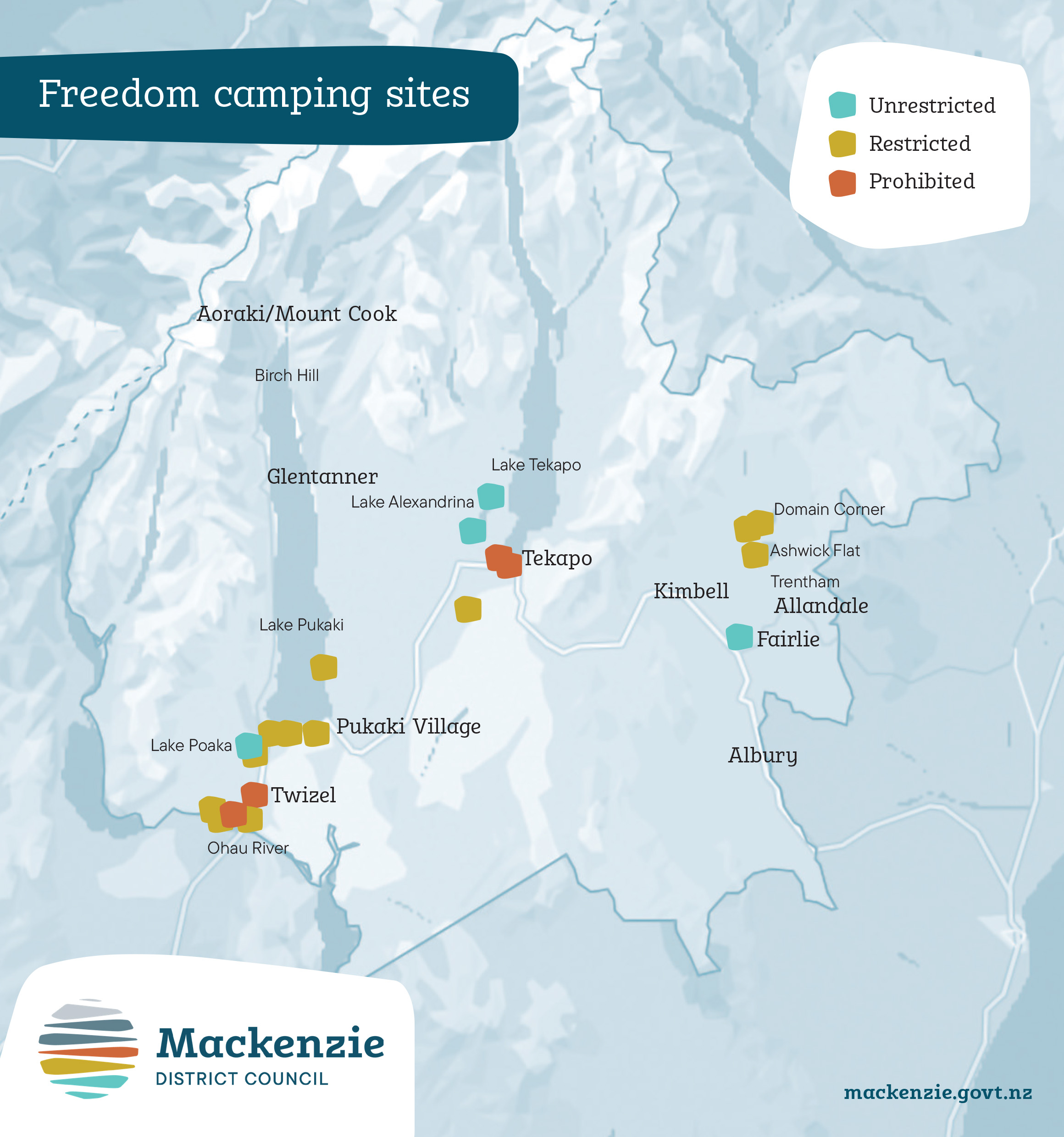 Freedom Camping sites