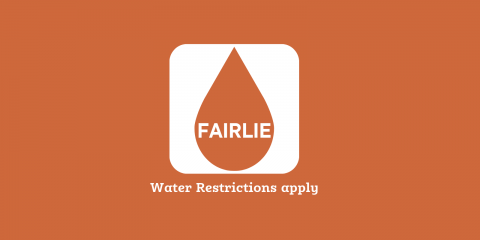 Water Restrictions – Fairlie