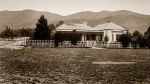 Mount Cook Road Board building at Burkes Pass