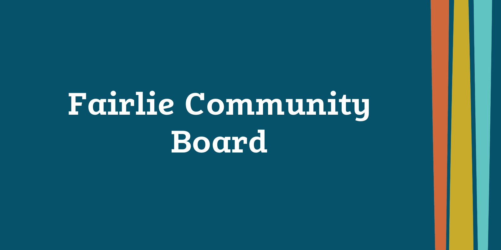 Fairlie Community Board banner image