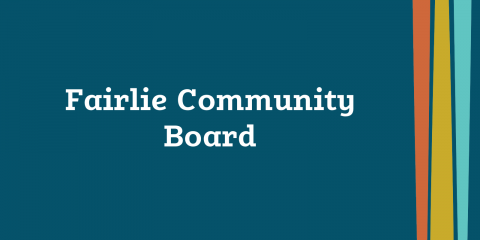 Fairlie Community Board meeting postponed