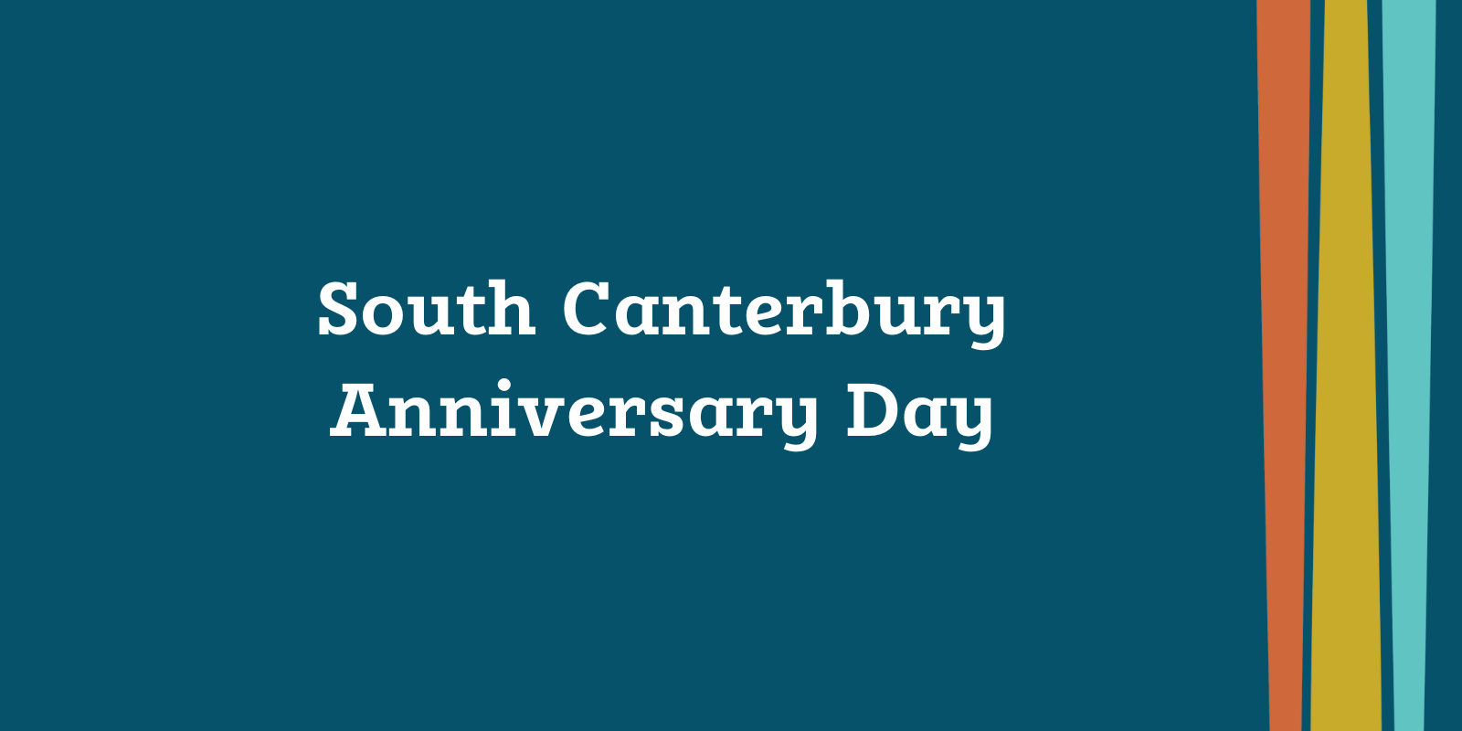 South Canterbury Anniversary Day banner image
