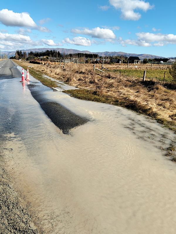 Clayton Road Water Pipe Replacement - pipe 3