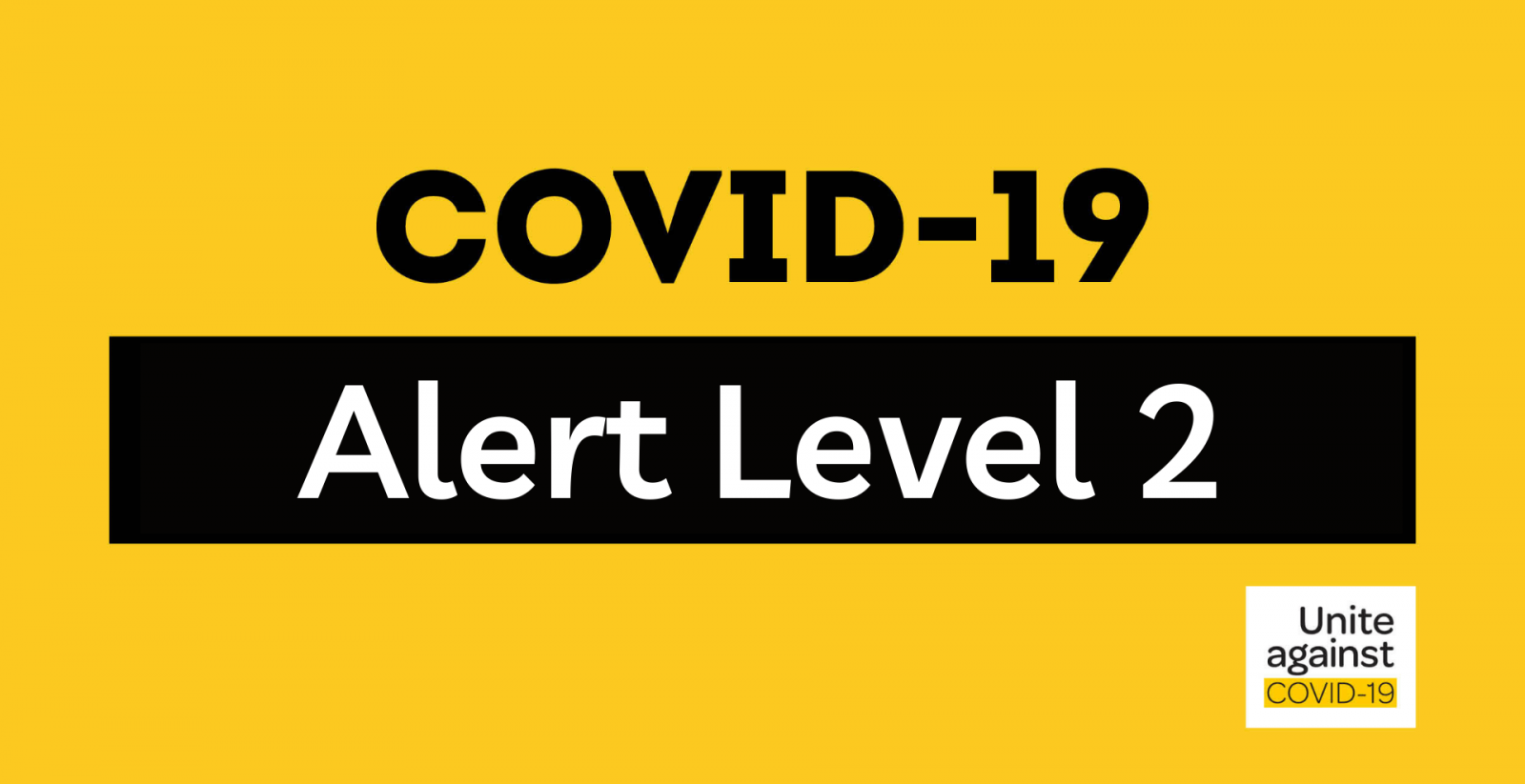 Covid-19 - Level 2 banner image