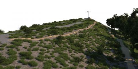 Man-Made Hill Revegetation and Recreational Development plan