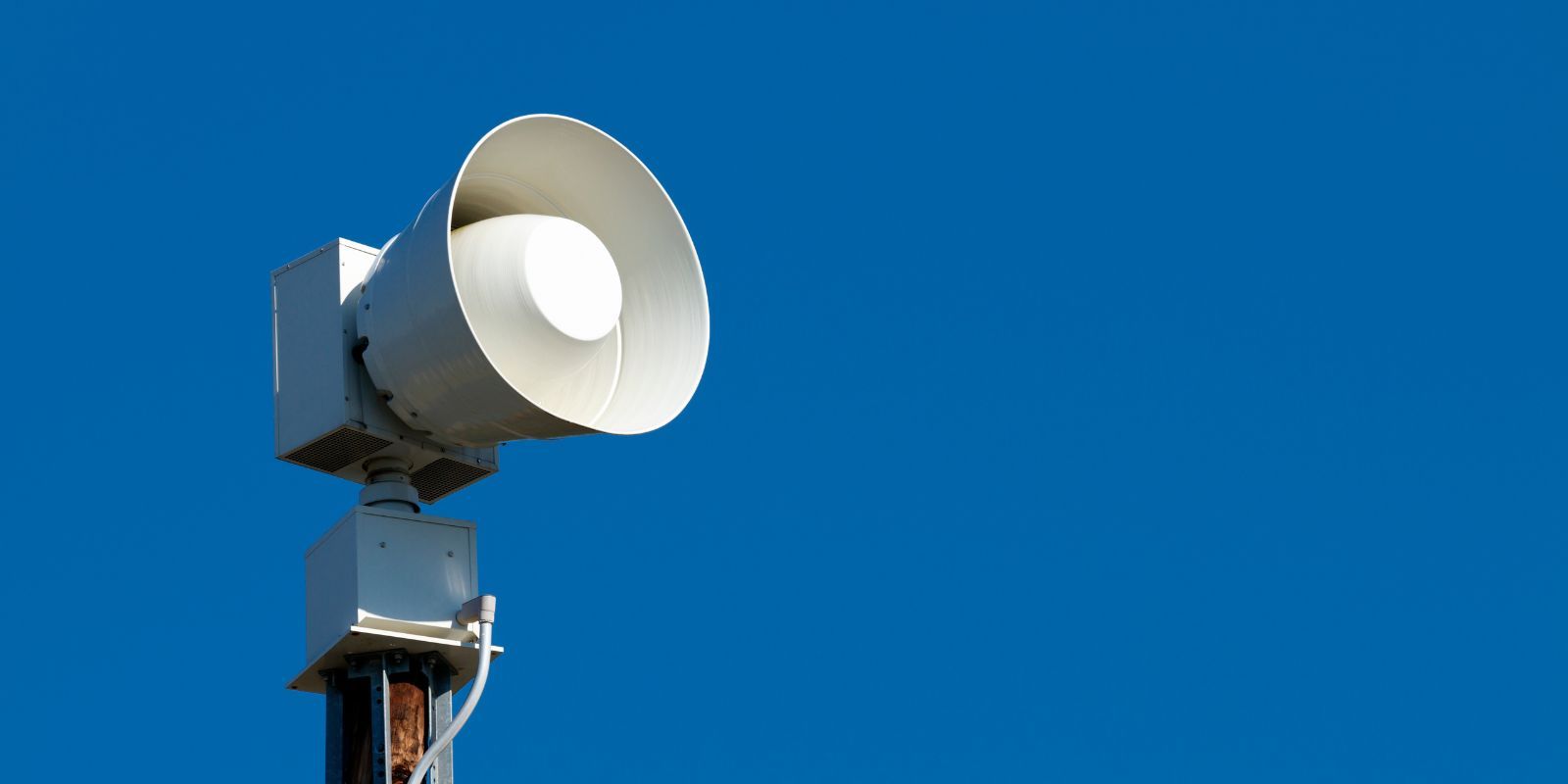 Emergency Management siren banner image