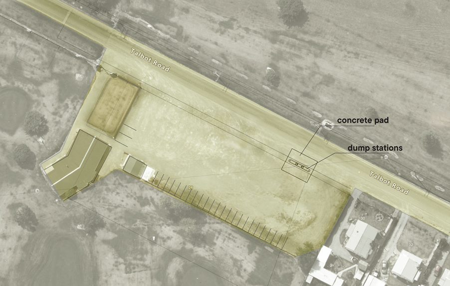 Proposed Campervan Waste Disposal Point - Fairlie