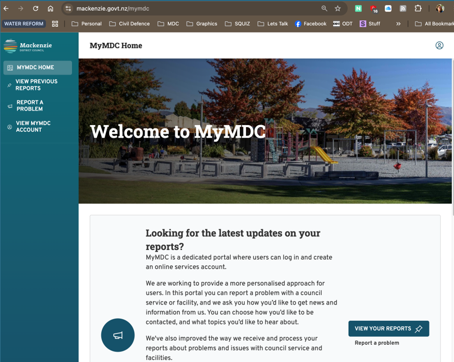 MyMDC - 2 Welcome