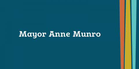 Mayor Anne Munro, May 2025