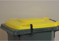 Yellow bin clips